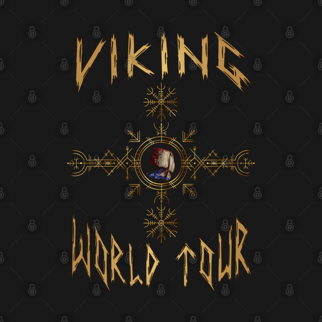 Viking World Tour-Viking t-shirt by KrasiStaleva