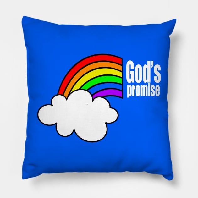 God’s Promise Pillow by AlstonArt