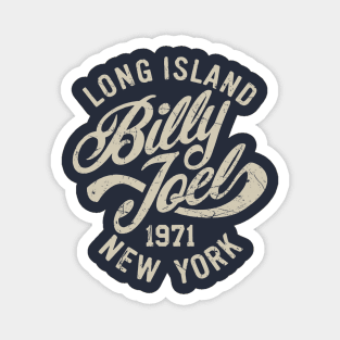 Billy Joel Long Island New York 1971 Magnet