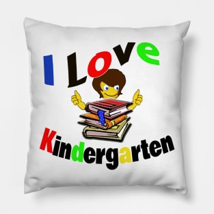 I Love Kindergarten Pillow