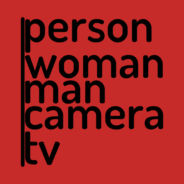 person woman man camera tv by IRIS