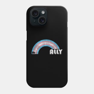 Grunge Transgender Pride - Ally Phone Case