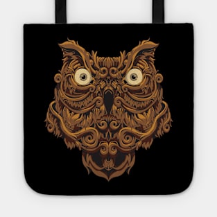 ornamental owl Tote