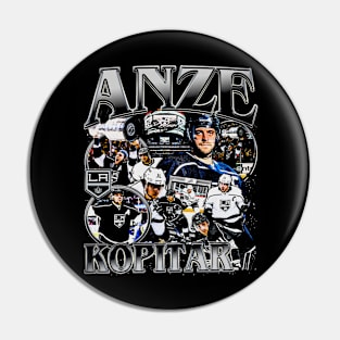 Anze Kopitar Vintage Bootleg Pin