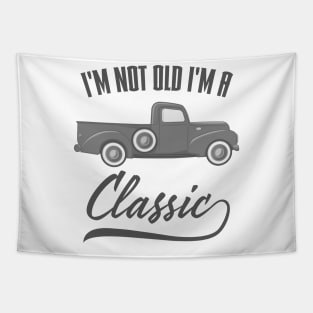 Classic Pickup Truck Tapestry