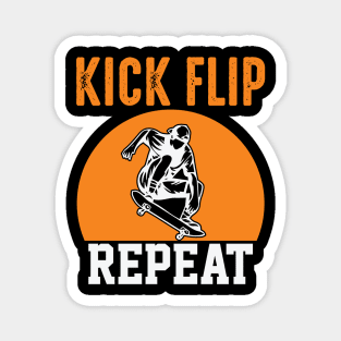 Kick flip Repeat Magnet