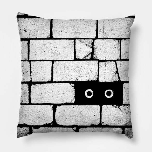 Curiosity - halloween cat Pillow by bulografik