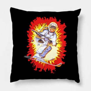 Snow Job GI Joe toy art card Pillow