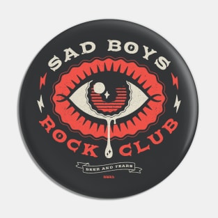 Sad Boys Rock Club Pin