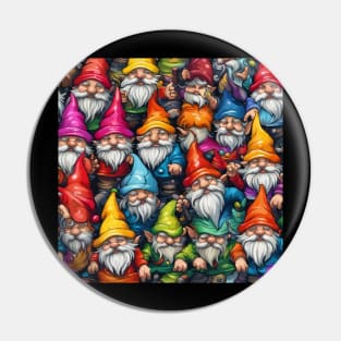 GNOME PATTERN Pin