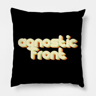 vintage color agnostic front Pillow