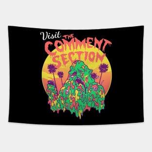 Visit the Comment Section Tapestry