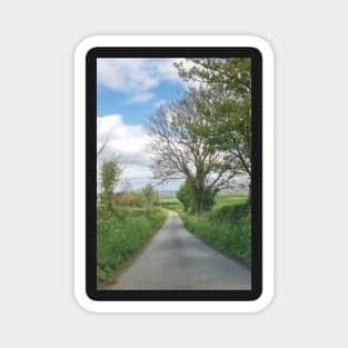 Irish country road 3 Magnet