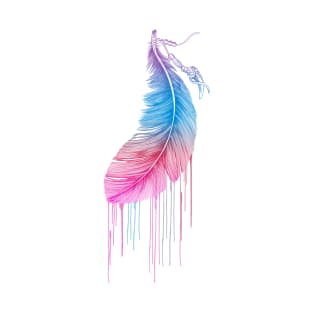 Rainbow Feather T-Shirt