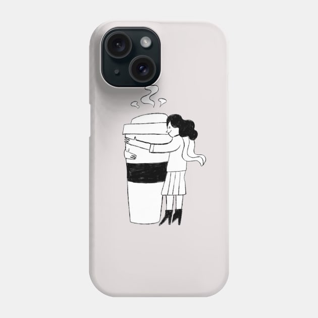 Coffee Addict Phone Case by Bizzie Creations