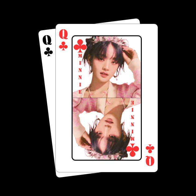 Playing Card Minnie Queencard (G)I-dle by wennstore