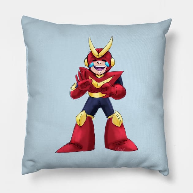 Joy Emoji Man Pillow by IngoPotato