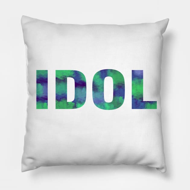 BTS IDOL Pillow by eesomebysrishti