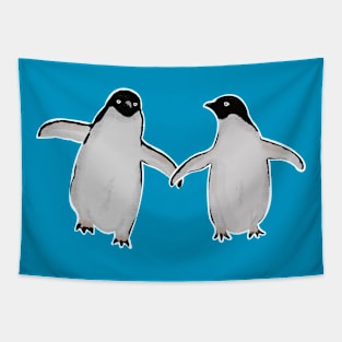 Penguin Love Tapestry