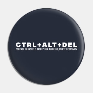 Ctrl + Alt + Del Pin