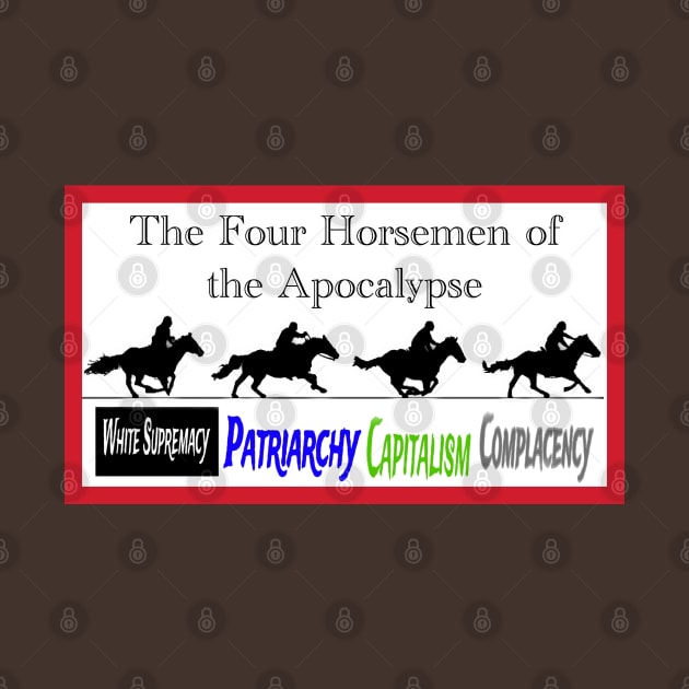 Four Horsemen of the Apocalypse - Red Border - Front by SubversiveWare