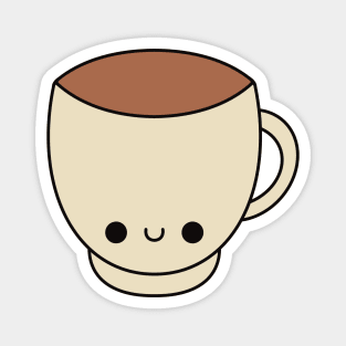 Cute Kawaii Cup Of Tea Magnet