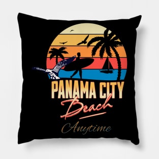 Welcome to Panama City on the Emerald Coast Pillow