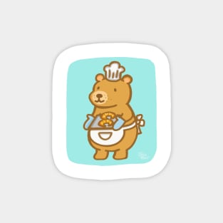 Maurice the Bear - Baker Magnet