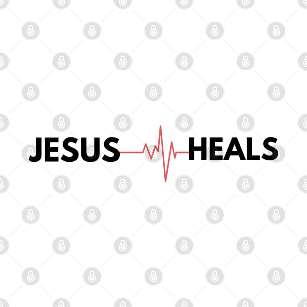 Jesus Heals by Happy - Design