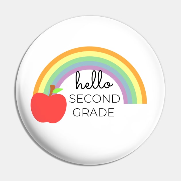 Hello Second Grade -1st day of school Pin by Petalprints