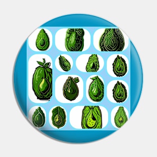 Avocado vegetables Pin