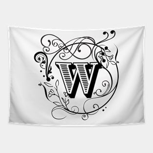 Letter W Tapestry