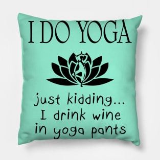 I Do Yoga Pillow