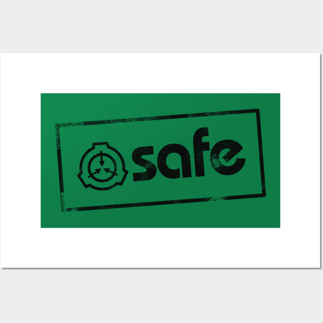 SCP Foundation Members Tees, Class Obejct : SAFE Poster for Sale by  Yu-u-Ta