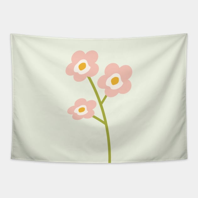 Cute Flower Tapestry by Samr Shop