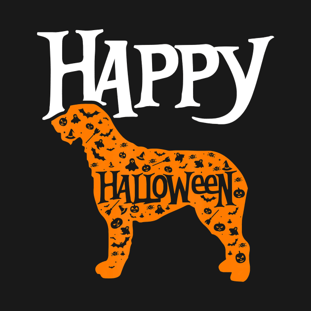 Happy Halloween Irish Wolfhound by AlexWu