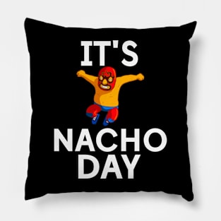 Lucha Libre funny Nacho Pillow