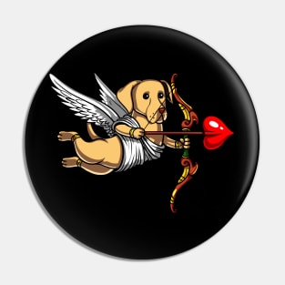 Labrador Retriever Dog Valentines Day Love Pet Pin