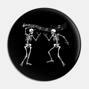 dancing skeletons Pin