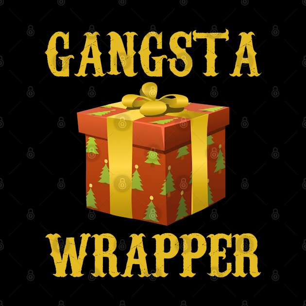 Gangsta Wrapper Funny Christmas by finedesigns