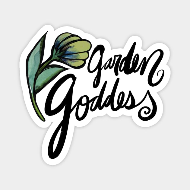 Garden Goddess Green Thumb Magnet by bubbsnugg