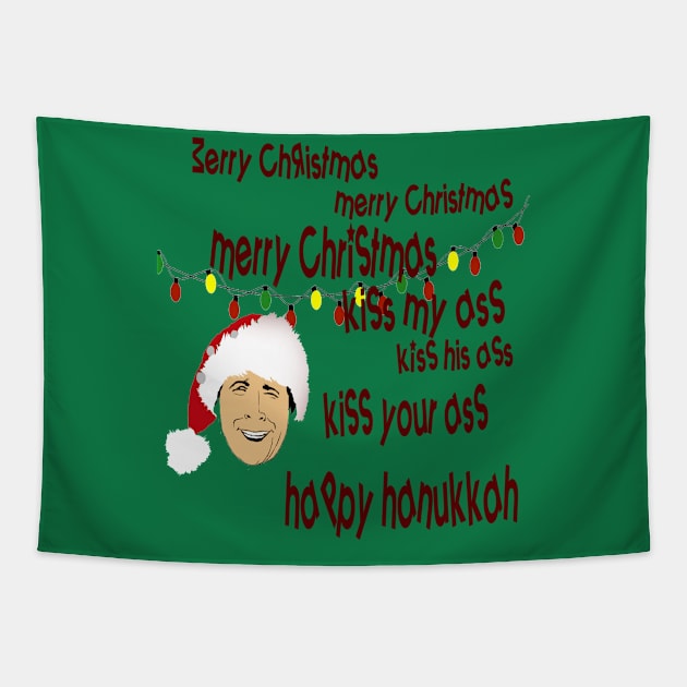 Clark Griswold Rant Tapestry by PoetandChef