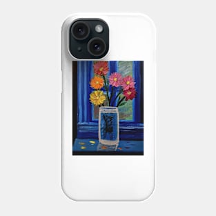 Flowers in the window Phone Case