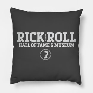 Rick Roll Hall of Fame Pillow