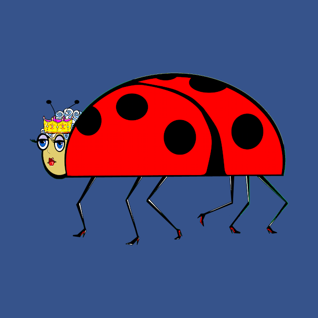 A Queen Lady Bug Crowned by YudyisJudy