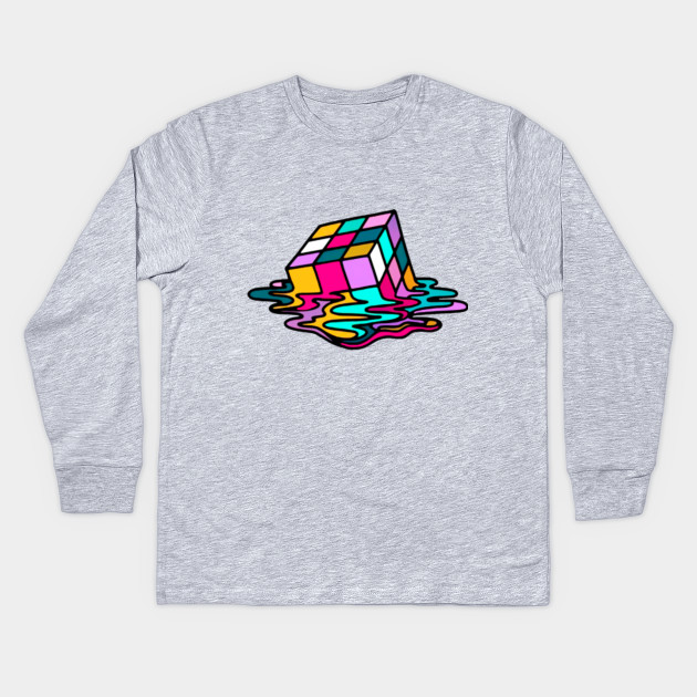 Rubiks Cube Youth Long Sleeve T Shirt