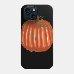 Sketched Pumpkin Phone Case