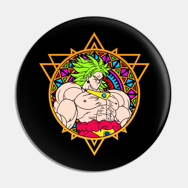 Esoteric Broly Pin by Meca-artwork