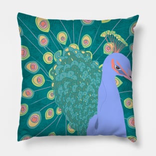 The Peacock Pillow