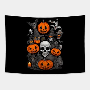 Halloween Night 2 Tapestry